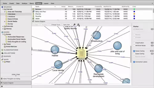 نسخه قدیمی‌تر NVivo 