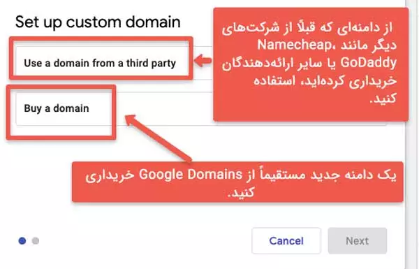 انتشار سایت