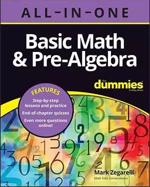Basic Math & Pre-Algebra For Dummies مبانی ریاضی و پیش‌جبر برای مبتدیان