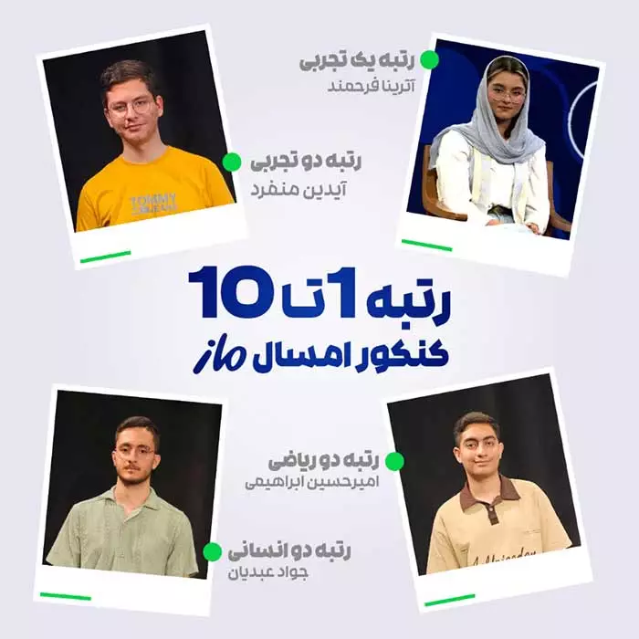افراد برتر موسسه
