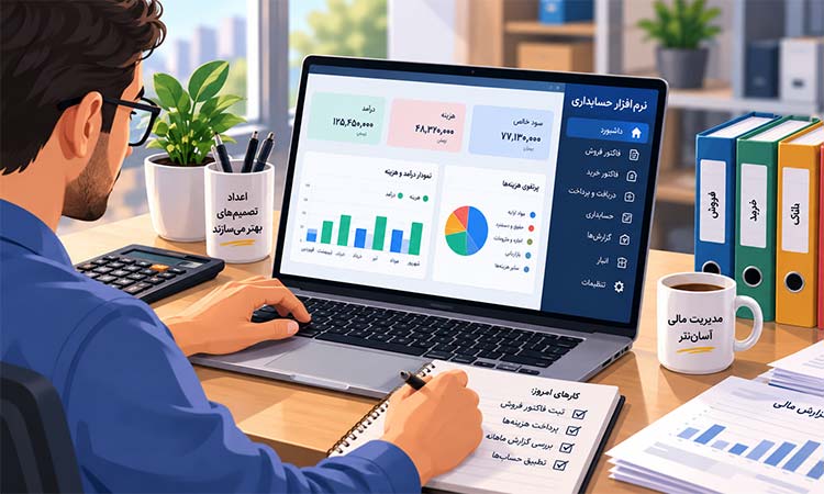9 بهترین نرم افزار حسابداری معروف ایران (کامپیوتر و موبایل)