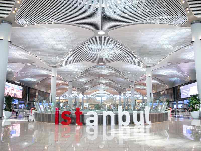 فعالیت جدیدترین فرودگاه استانبول