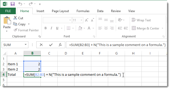 ۰۱_adding_comment_to_formula