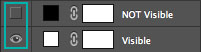 layer visibility icons