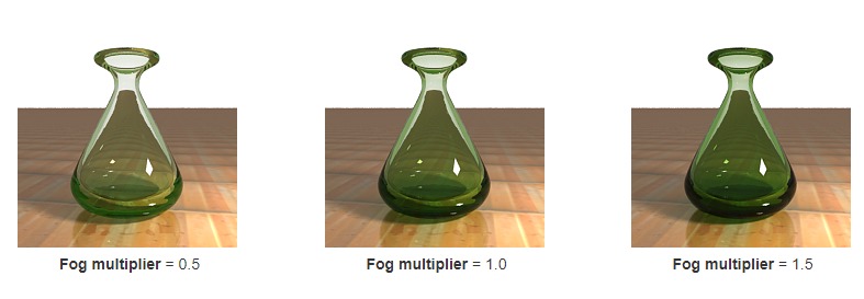 مثال Fog Multiplier