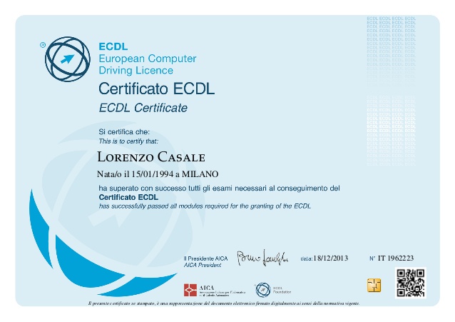 icdl certificate