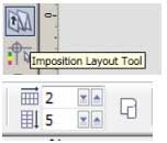 در Toolbox، Imposition Tool را انتخاب کنید