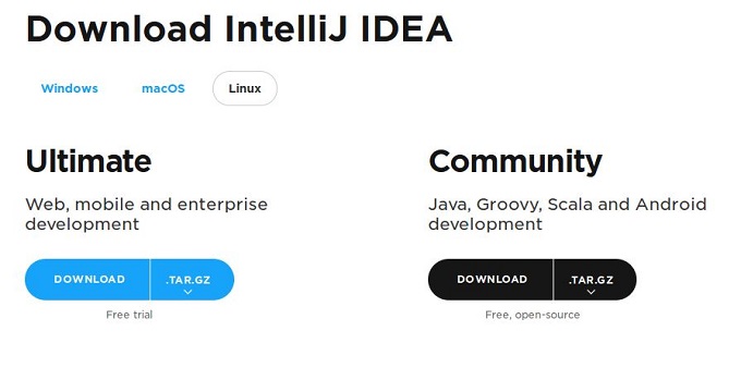 نصب IntelliJ IDEA برای لینوکس