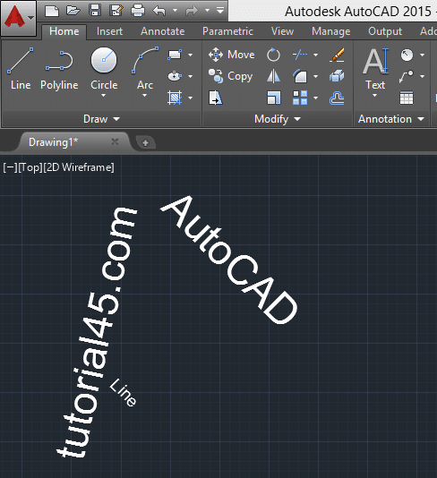 annotation-in-AutoCAD