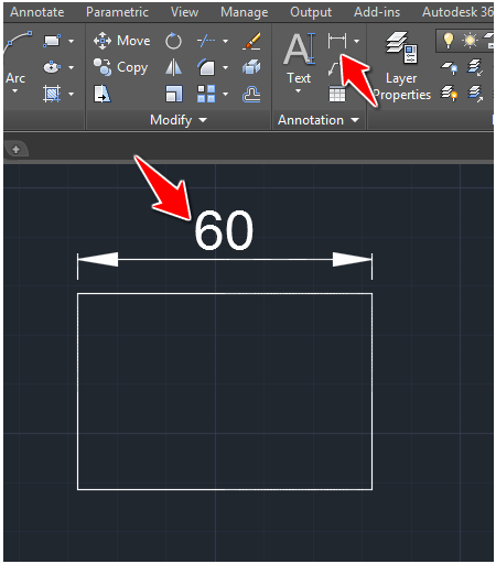 annotation-in-AutoCAD