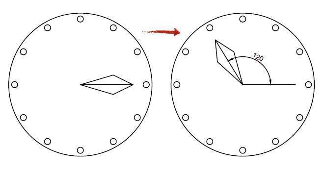 آموزش Mirror، Rotate و Array در اتوکد به زبان کاملا ساده