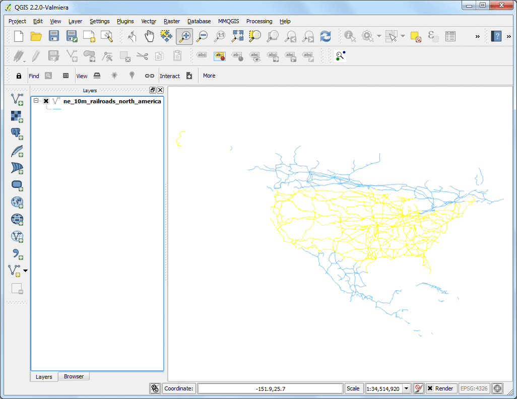 آموزش تصویری محاسبه طول خطوط و آمارها در GIS