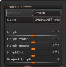 مدل سازی Morph Target