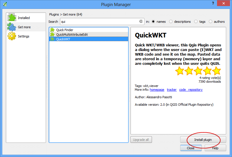 آموزش نصب پلاگین QuickQKT