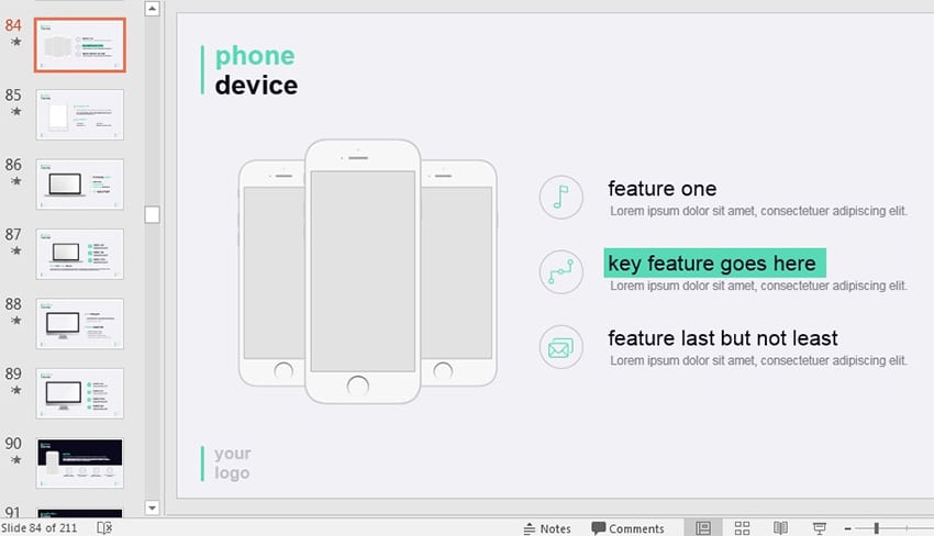 تغییردادنShape Outline را به No Outline