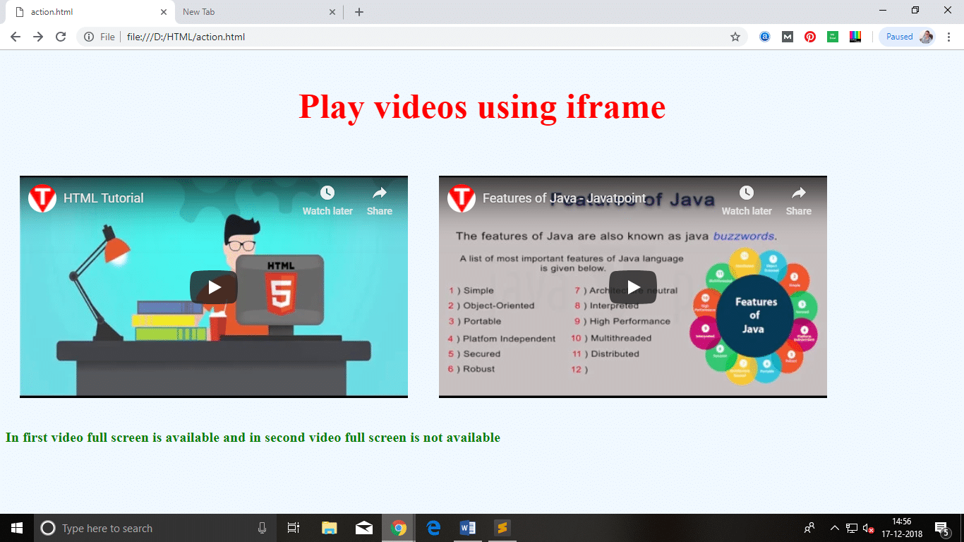 آموزش Iframe ها در HTML به زبان ساده