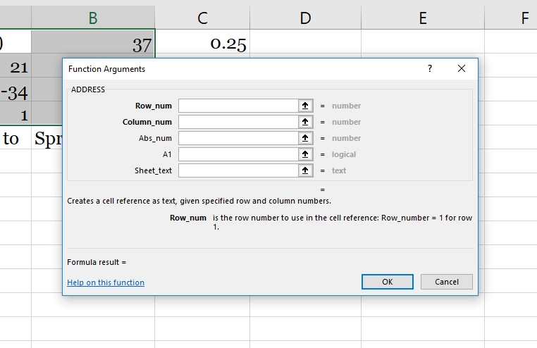 FUNCTION ARGUMENTS