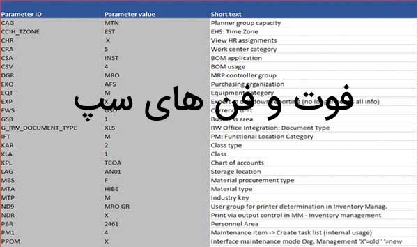 ۸ تا از نکات و فوت وفن های نرم افزار SAP که باید بلد باشید