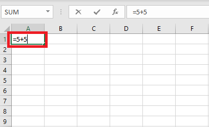 Add values in a cell