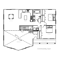 Description: House Plan - Contemporary