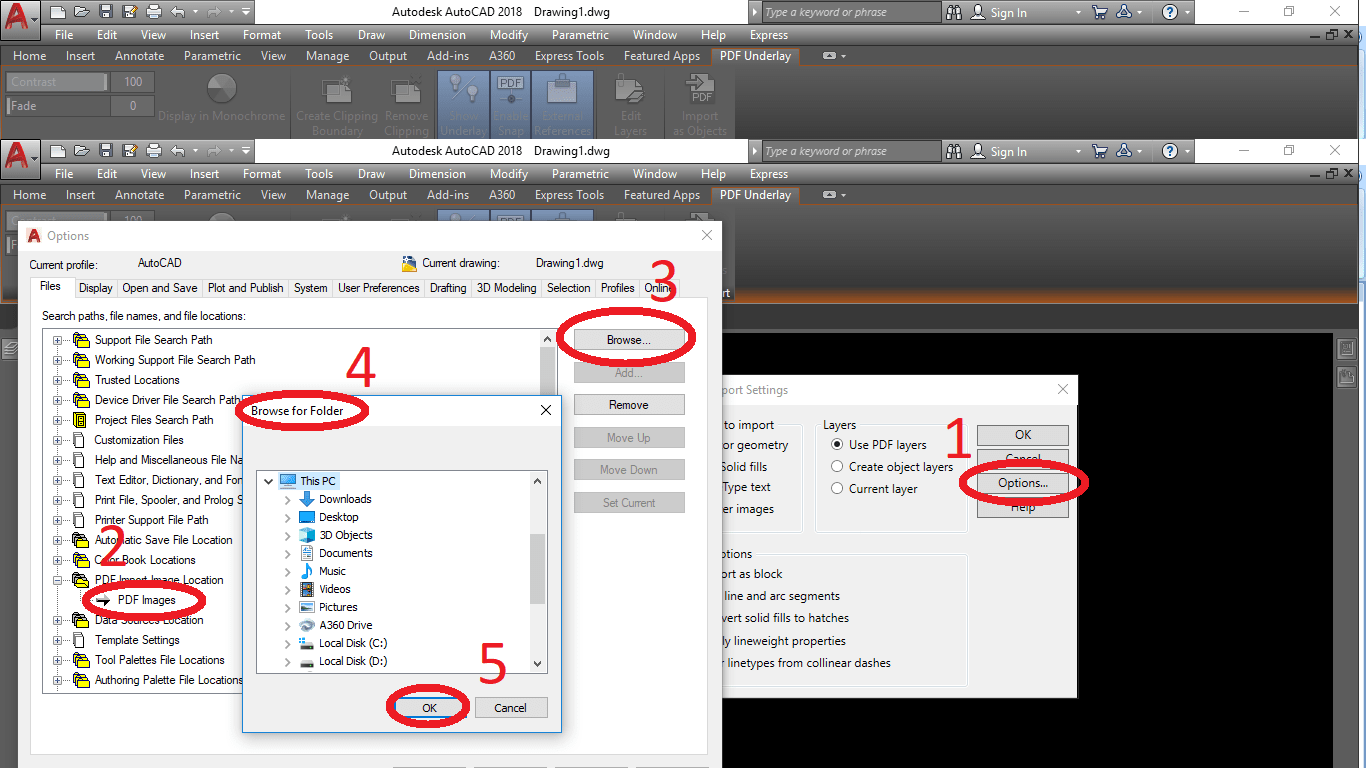 PDFIMPORT-PDF-Images-Location-Settings-how-to-convert-pdf-to-dwg-in-autocad-2017