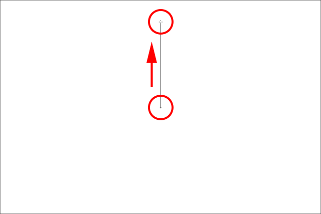 Drawing a Reflected-style gradient out from the center of the document. 