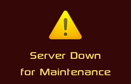 server down for maintainence