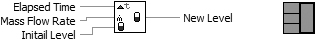 نمادی را نشان می ‌دهد که در آن تعداد کمی از ورودی‌ها به یک آیکون متصل می ‌شوند که در عوض می ‌توان آن را به سطح جدید دیگری متصل کرد،