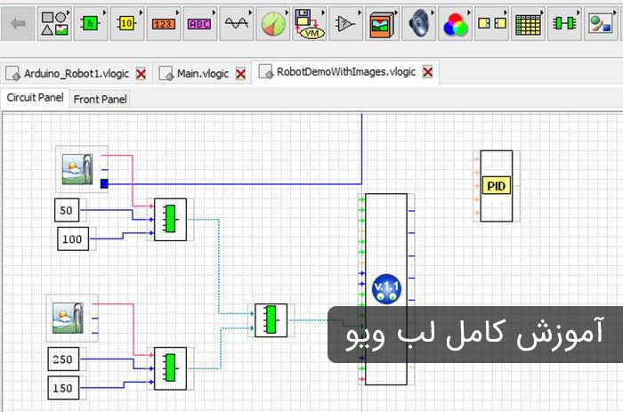 آموزش لب ویو