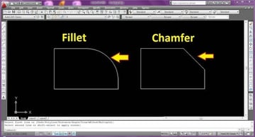Fillets and chamfers are widely used as a safety measure and a weight saving feature