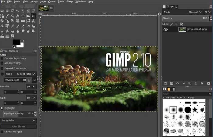نرم افزار GIMP