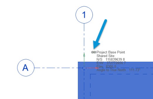 Revit 2020.2 - Linked Project Base Point