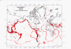 Ninety percent of the world's earthquakes occur in specific areas that are the boundaries of the Earth's major crustal plates.