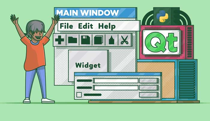 آموزش Qt Designer (PyQt): روش شروع به کار و فیلم های آموزش کامل