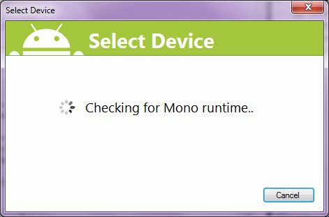 checking for mono runtime 